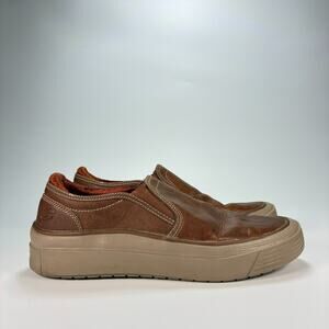 Skechers Viewport Kalister Brown Leather Casual Comfort Shoes Men’s Size 9.5